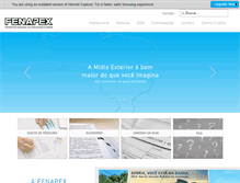 Tablet Screenshot of fenapex.org.br